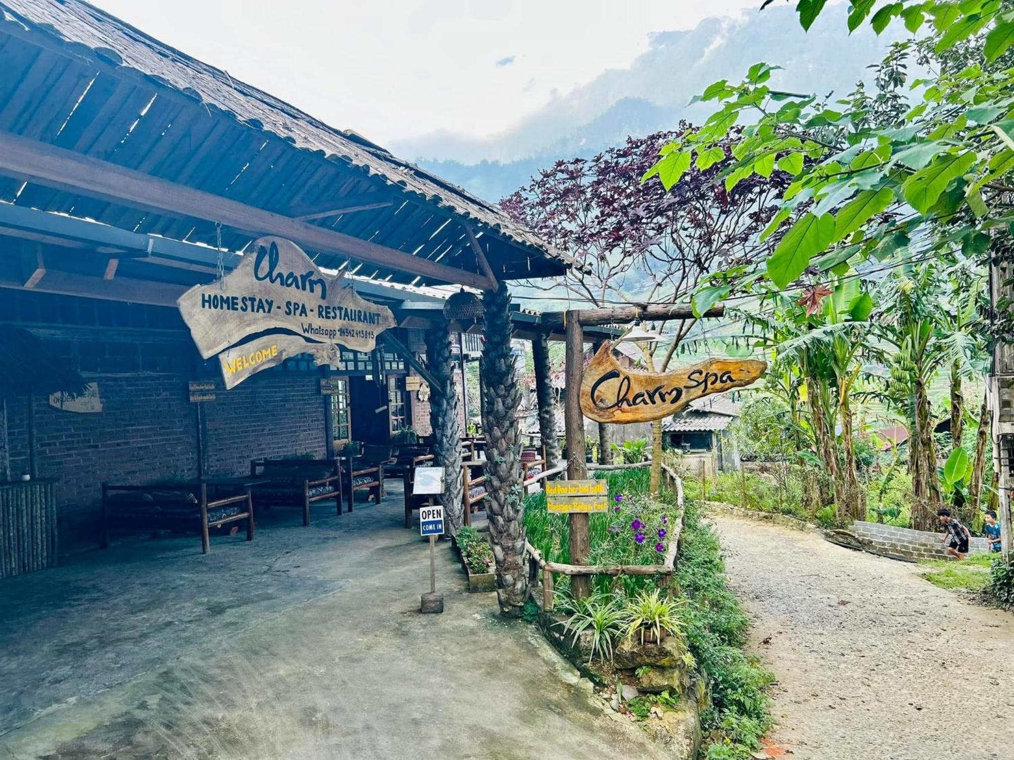 Charm Spa & Homestay Lao Tchay Exterior photo